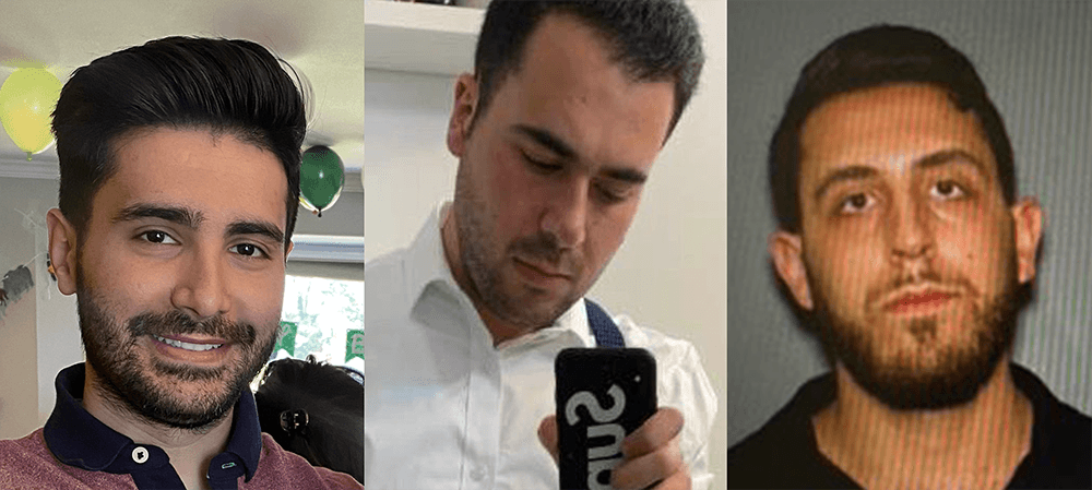 Ariel Zirkiyev, Gabriel Abramov, and Yitzhak (Isaac) Ofier