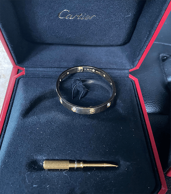 Avital Case - counterfeit cartier from Ariel Zirkiyev
